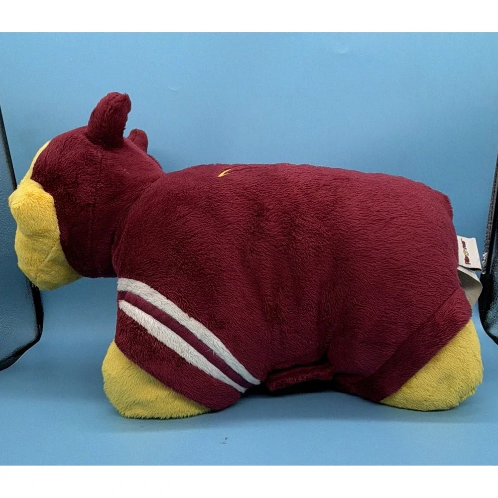 Arizona State Sun Devils ASU Sparky Mascot Pillow Pet Plush Folding Cushion NCAA